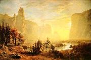 Albert Bierstadt The Yosemite Valley Norge oil painting reproduction